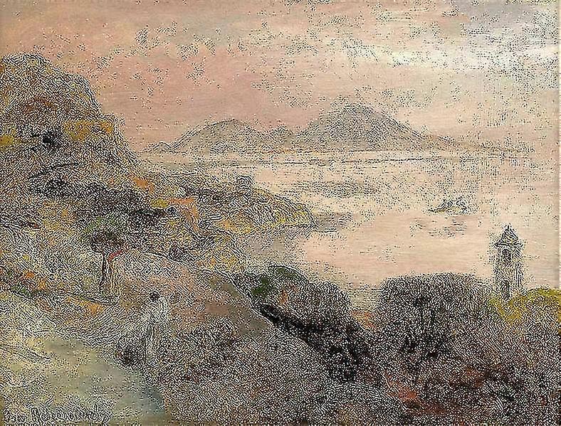 Gaze Auf Capri,oswald Achenbach