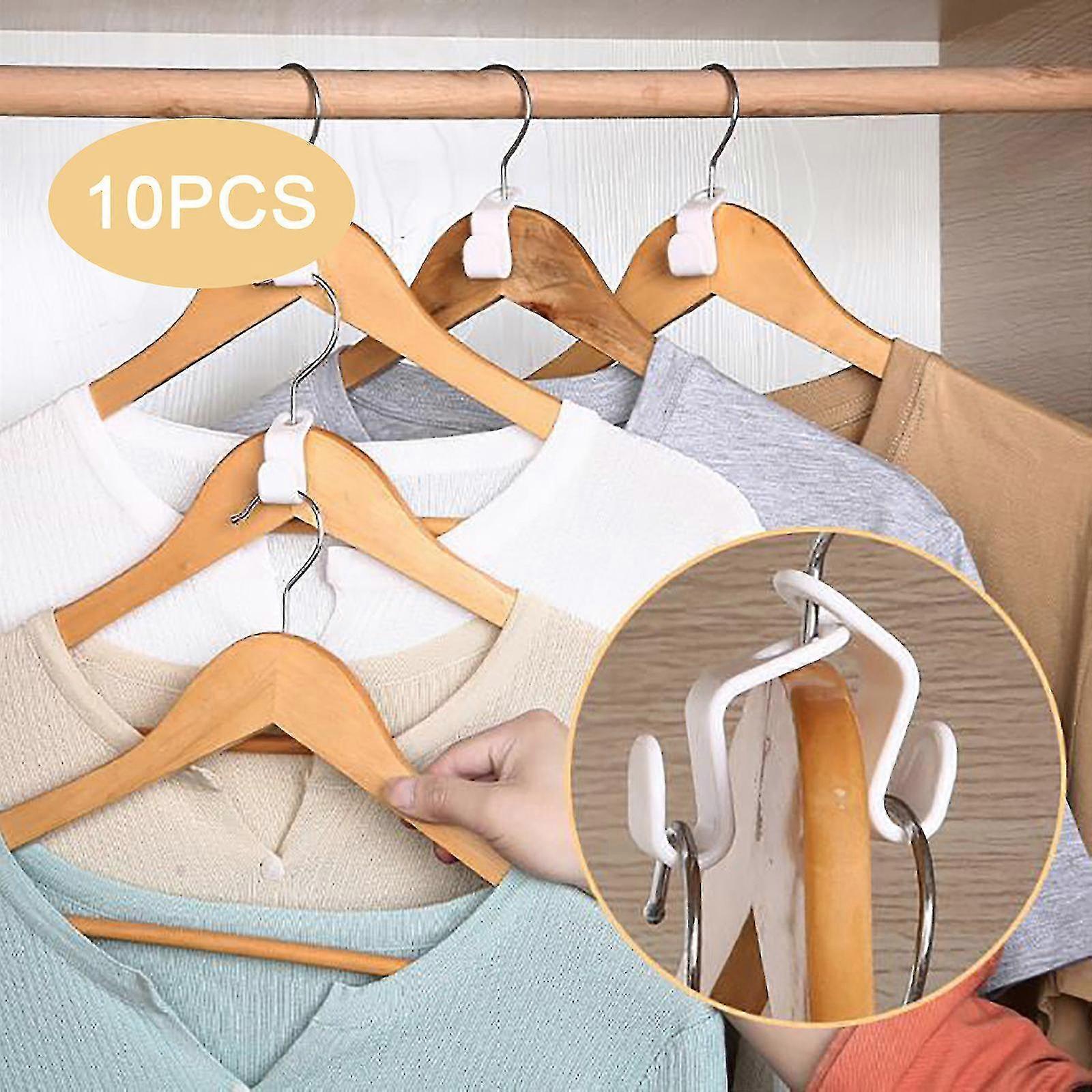 Hooks Home Hanger Connection Hook Plastic Stackable Link Buckle Hook 10pc [advanced Quality!50%off]