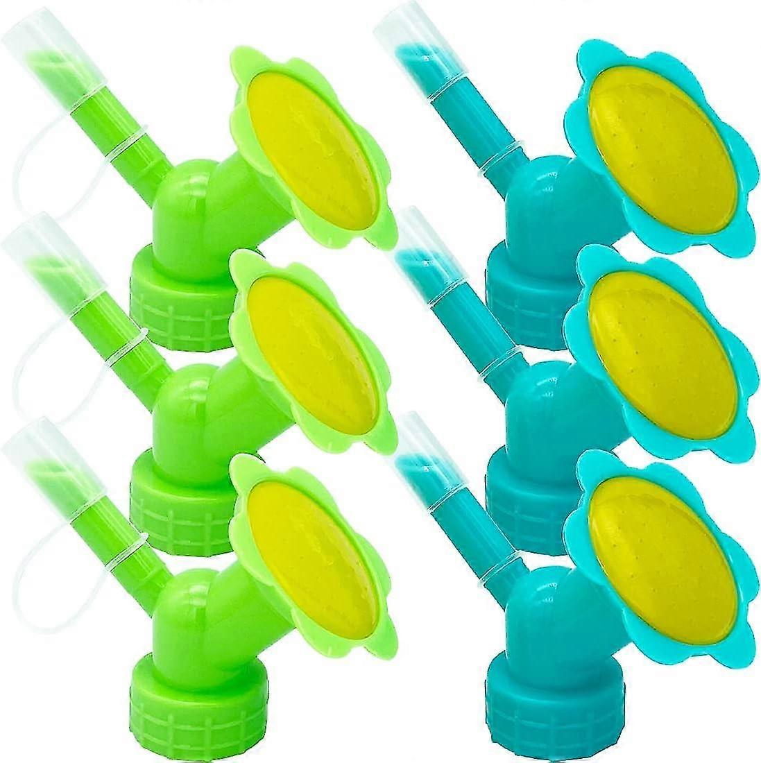 2 in 1 Bottle Cap Sprinkler Dual Head Bottle Watering Spout Double Ended Bottle Watering Nozzle Bonsai Watering Can Nozzle Tools
