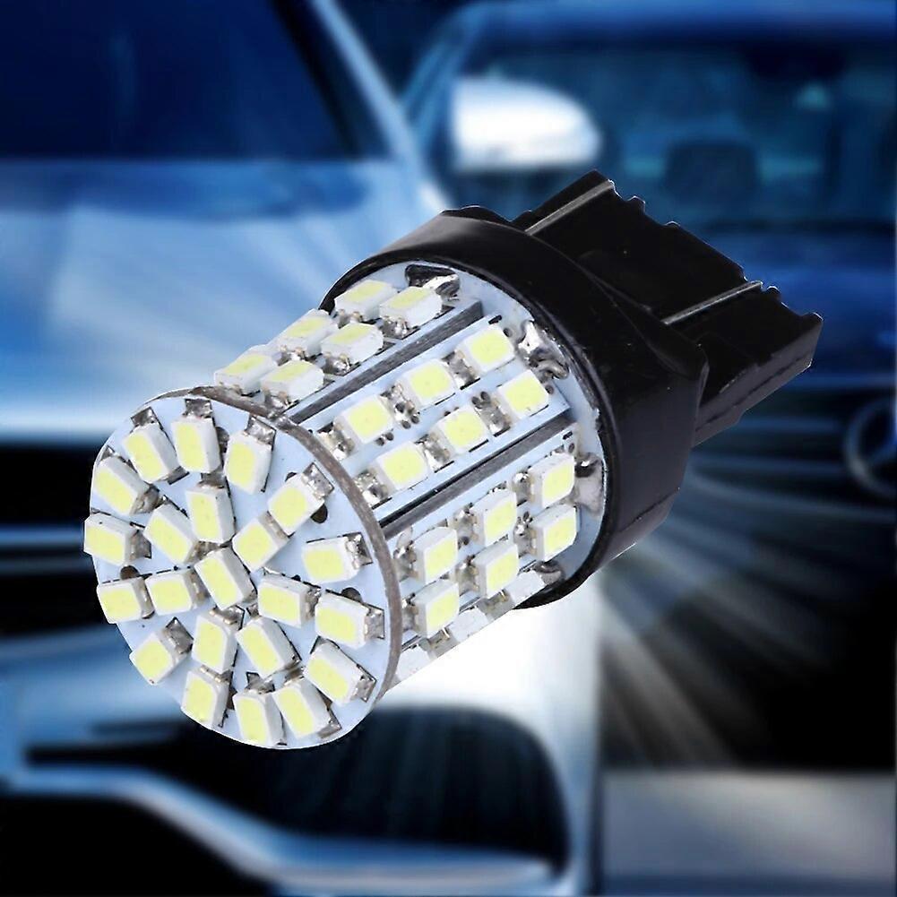 Begleri-2/4/6pcs T20 W21W 7443 7440 LED 64-SMD 1206 λαμπτήρας φωτός φρένων διακοπής ουράς Λαμπτήρας φωτισμού φρένων αυτοκινήτων που τρέχουν Λυχνία σήματος εργαλείων φωτισμού φρένων