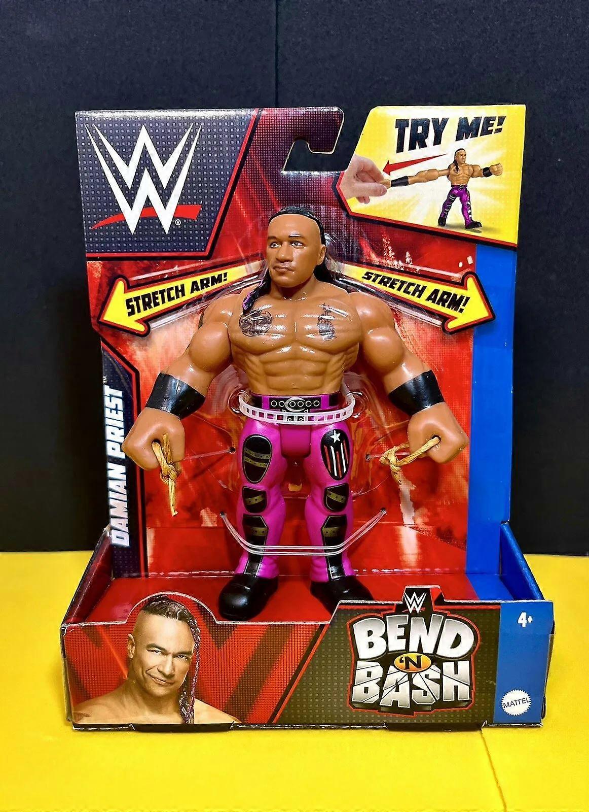 WWE - Bend n Bash Figure - Damian Priest Kids Toy