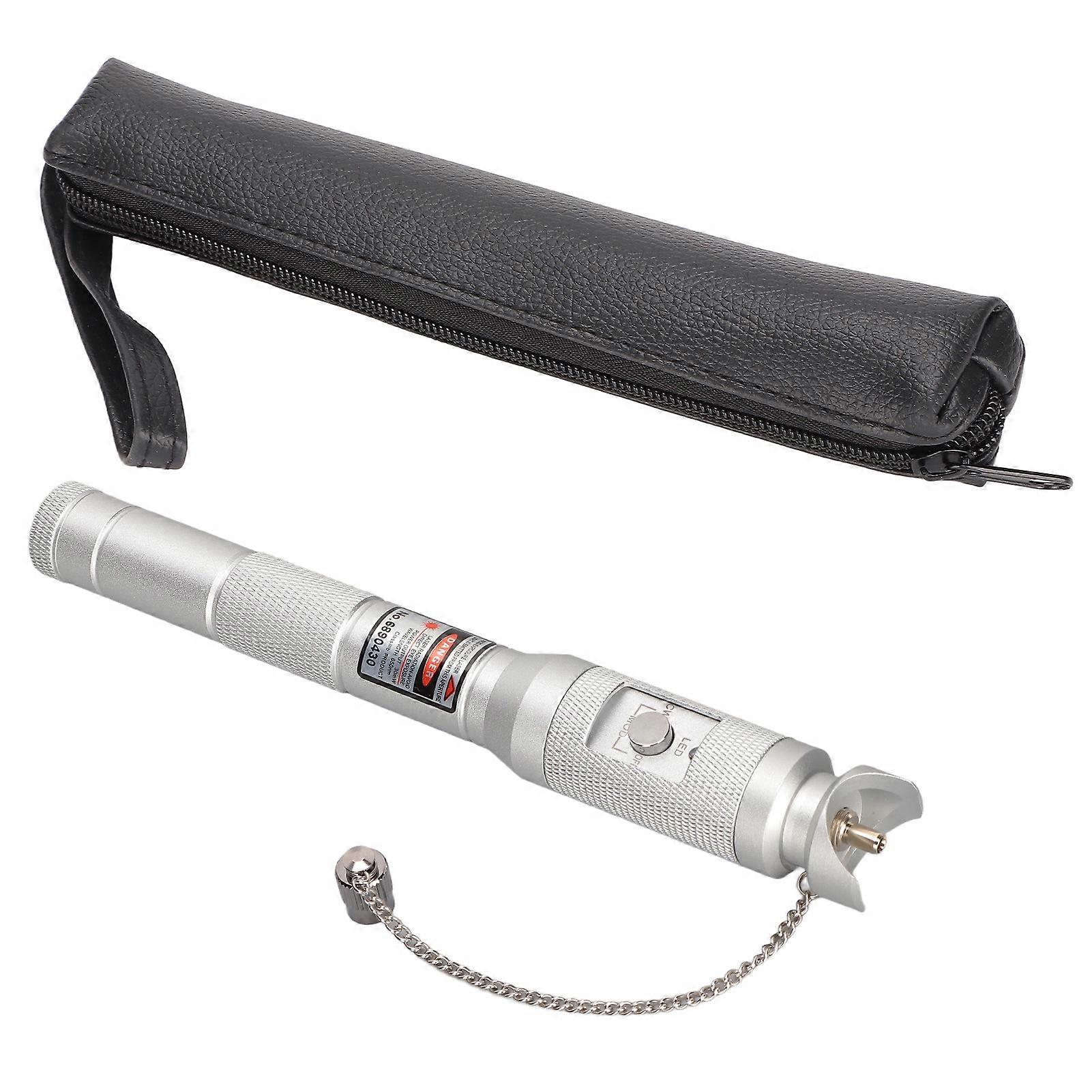 Fiber Optic Visual Fault Locator Anti Static 5mW 3 Modes Nanotechnology Fiber Optic Power Meter for Detect Fiber Faults YEMMA