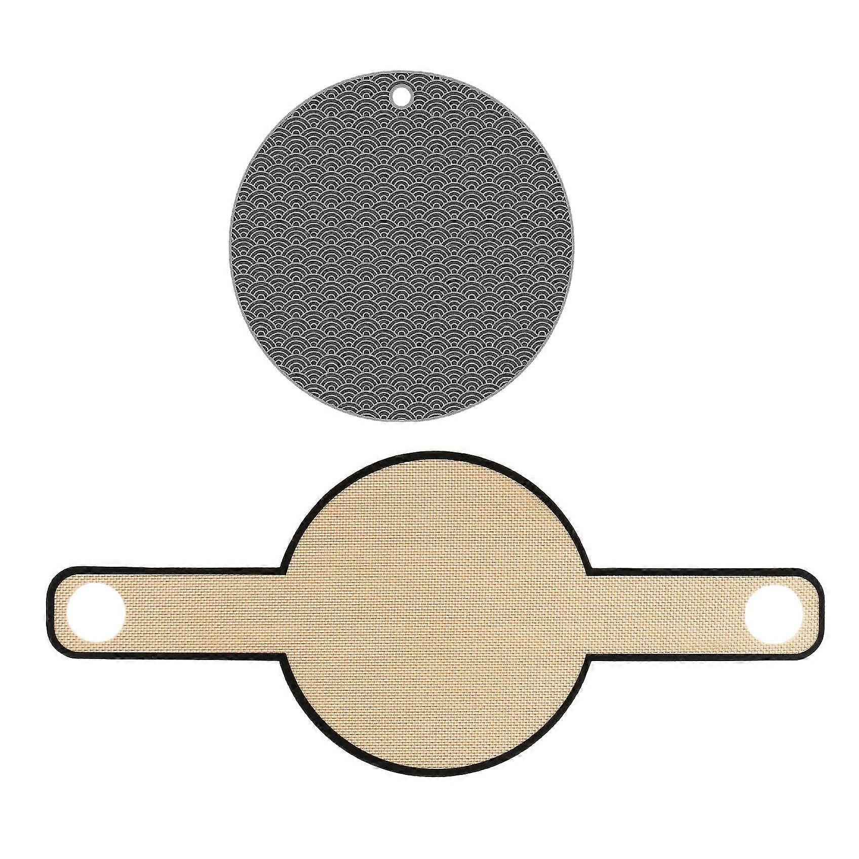 Silicone Baking Mat For Dutch Oven Dough Bread Sling Baking Mat With Long Handle For Bread Replace