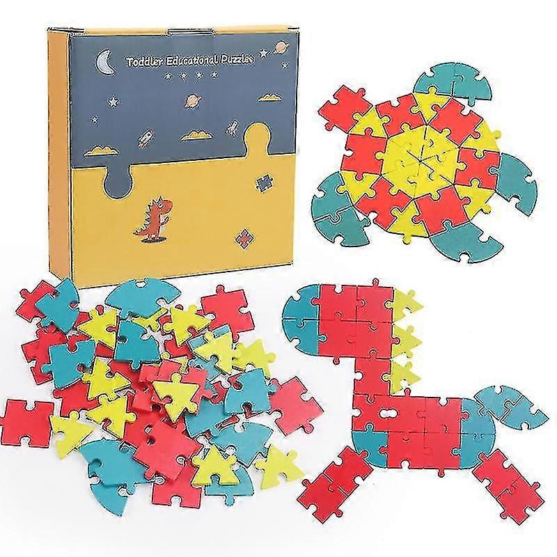 Children's Puzzles With Numbers And Letters