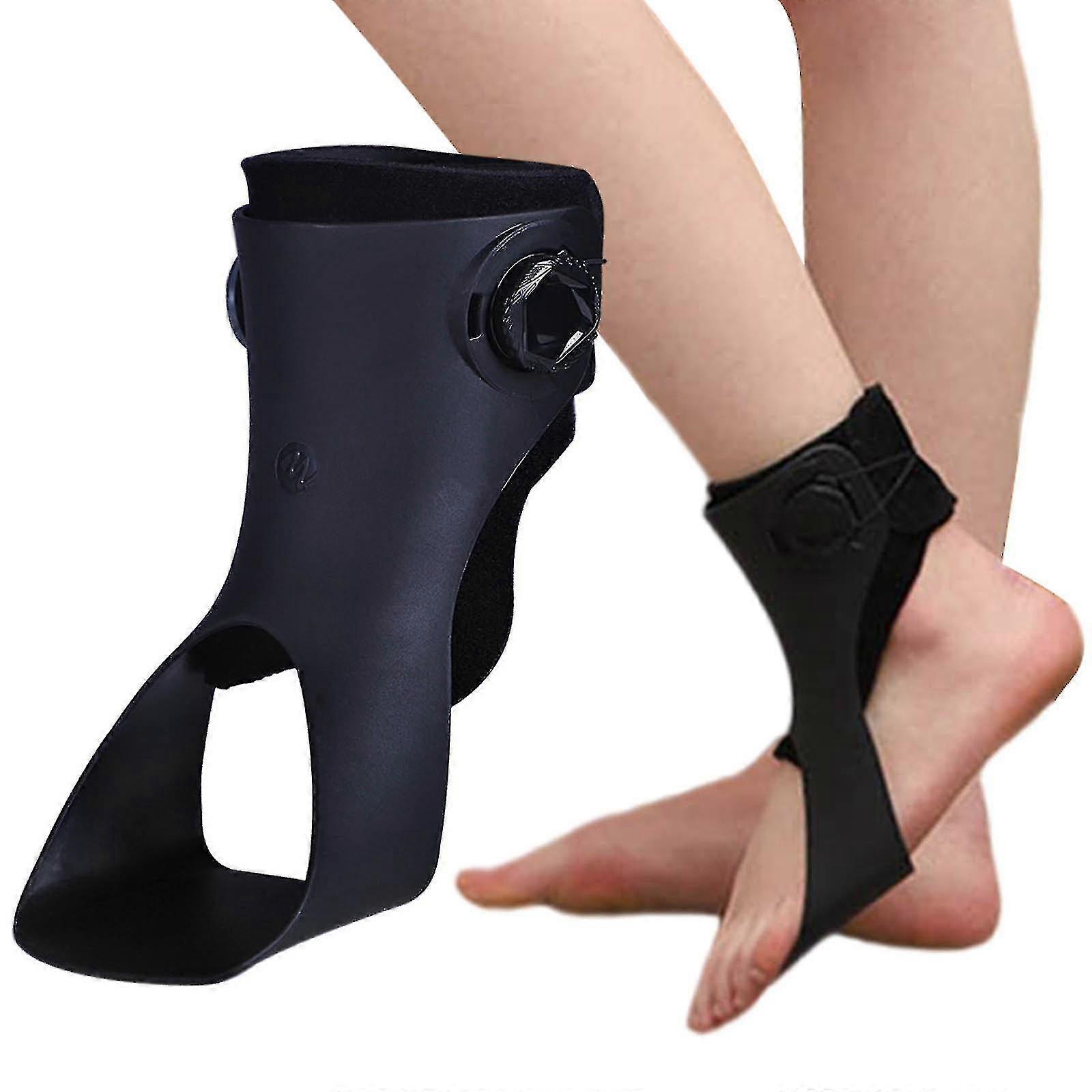 Foot Drop Orthosis Adjustable Afo Ankle Orthosis Splint Improved Walking Gait-Good