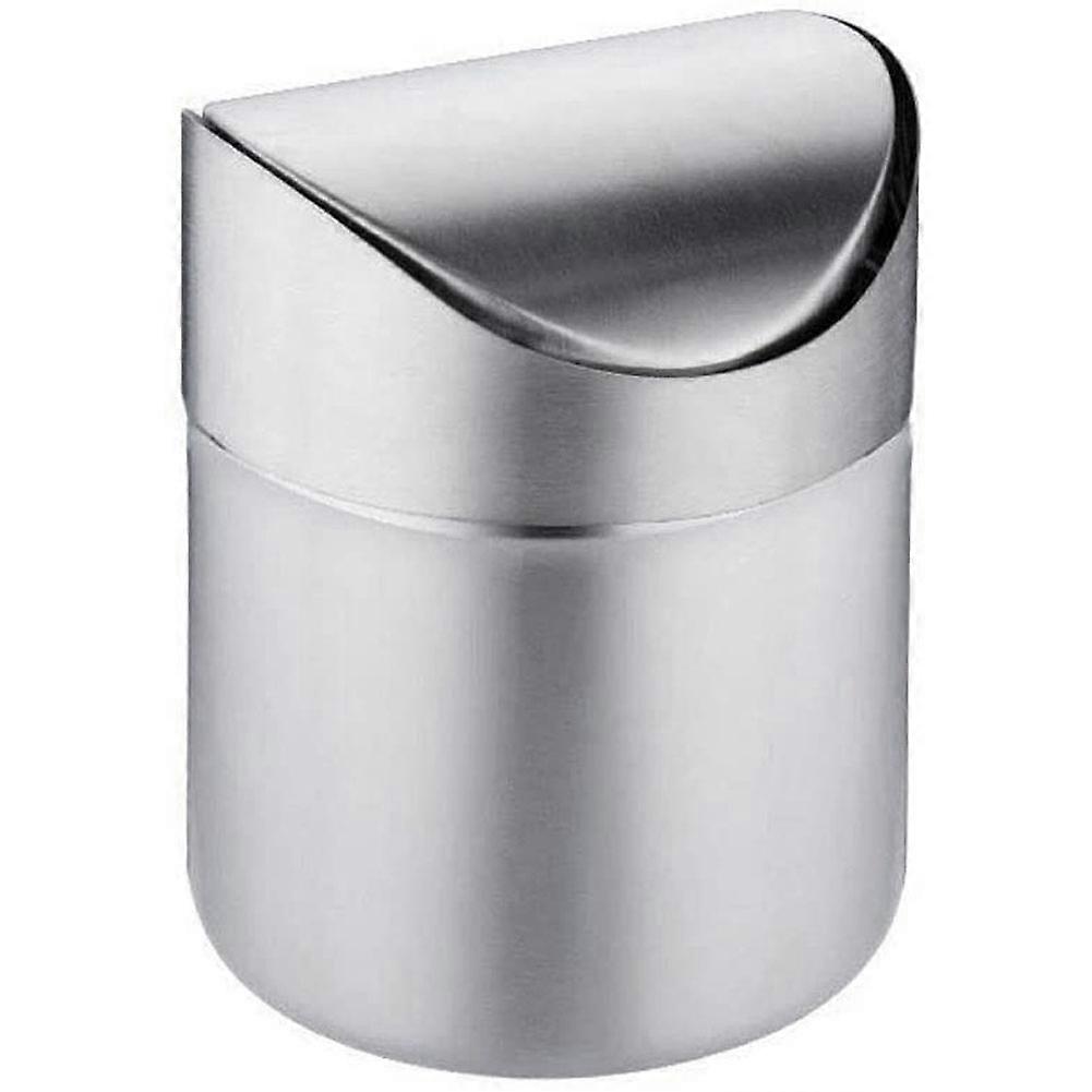 Mini Trash Can for Desk with Lid Desktop Trash Can Small Countertop Trash Bin Can for Office Bathro