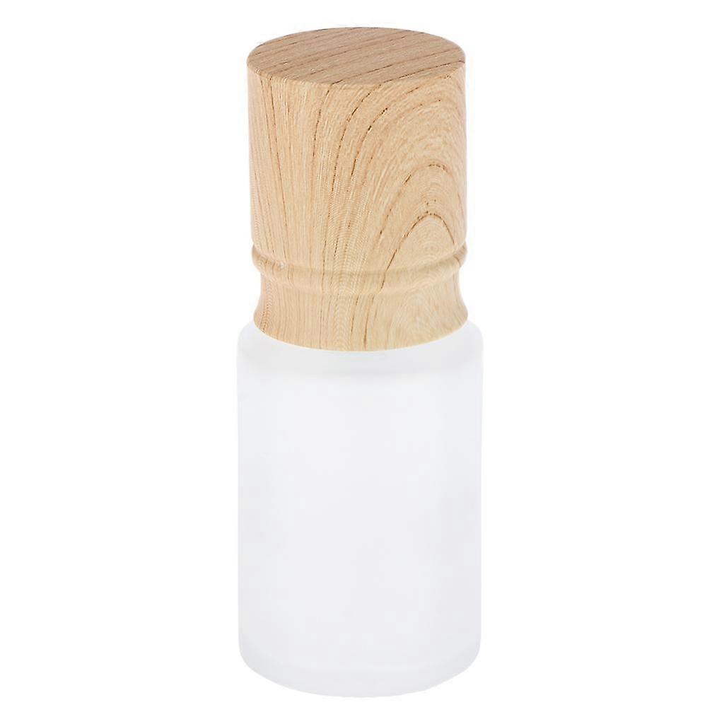 Refillable Empty Frosted Cream Shampoo Lotion Pump Bottle with Cap 30ML