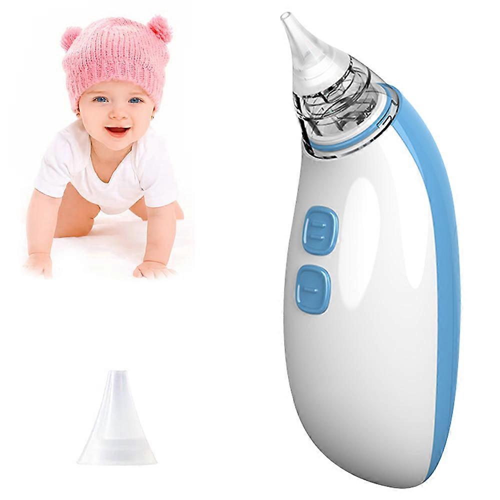 Electric Sucker of Snot for Infants - Automatic Nose Sucker for Newborns - Safe Toddlers Nose Cleaner - Adjustable Nose Suction