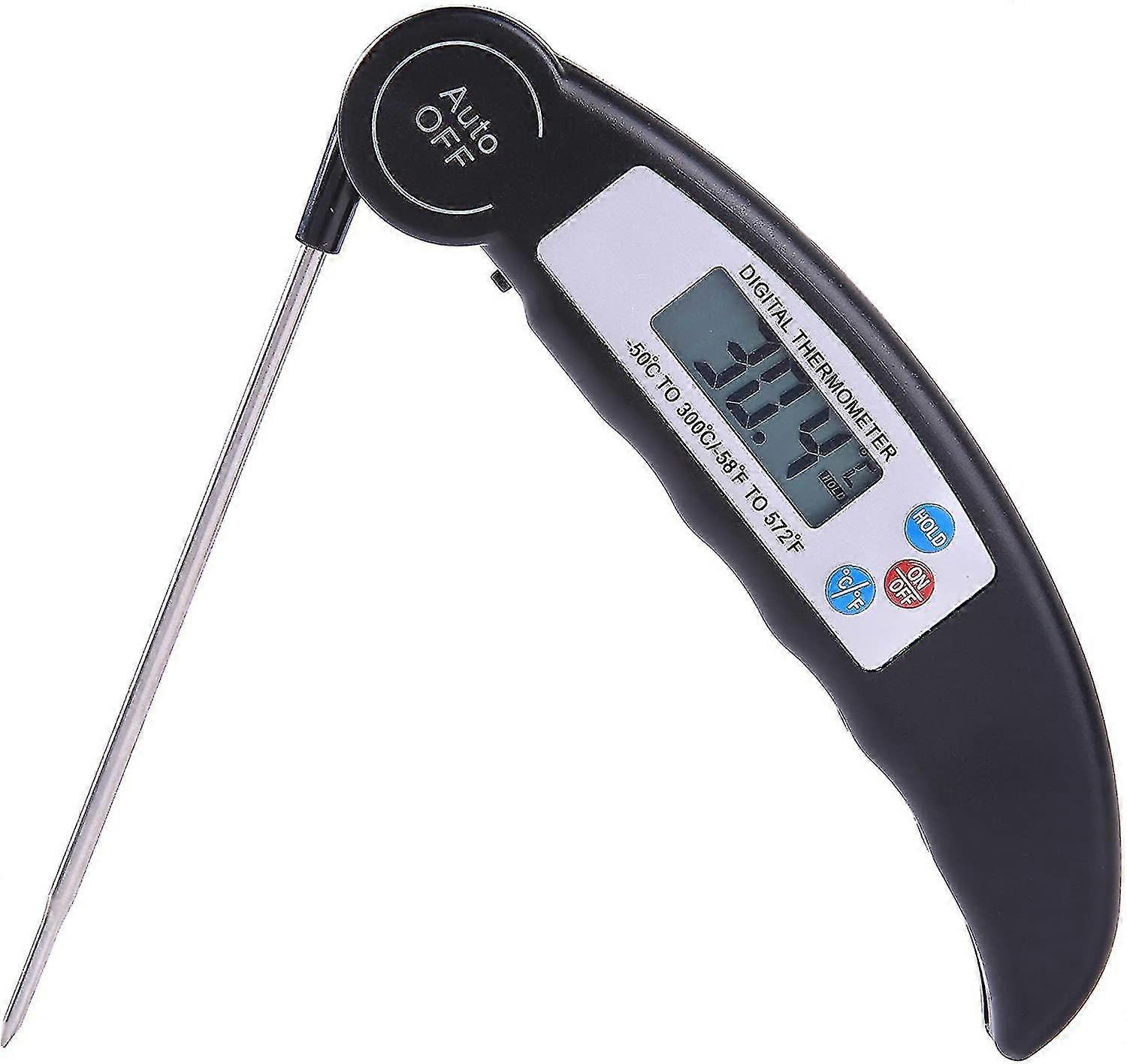 Cooking Thermometer Digital Instant Read Food Thermometer With Foldable Long