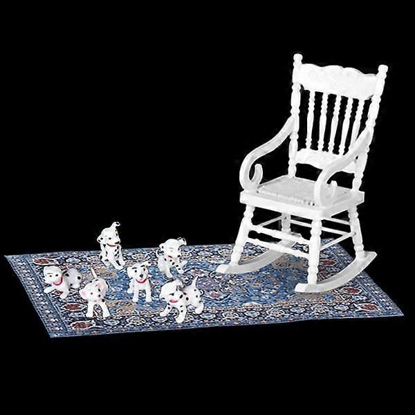 ドールハウスミニチュアロッキングチェア