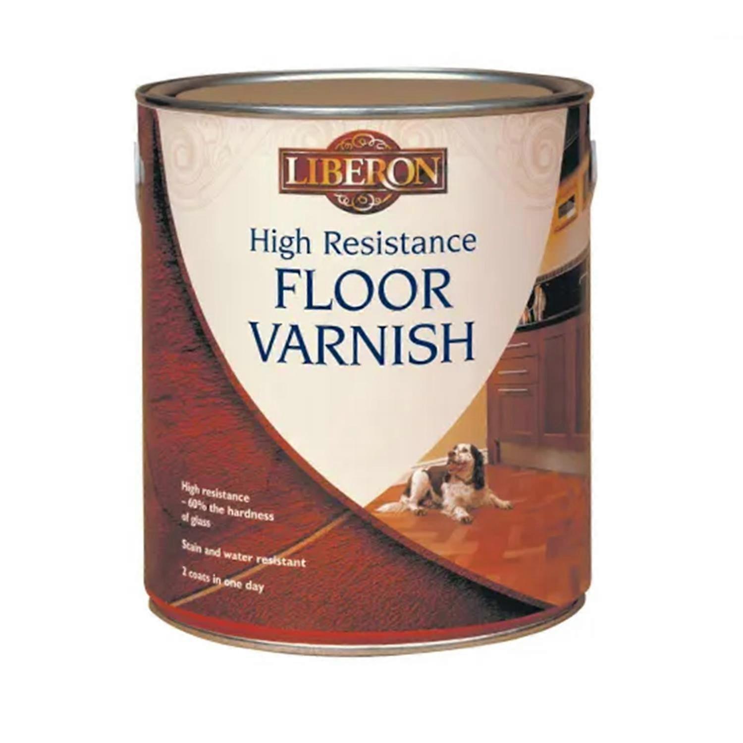 High Resistance Floor Varnish Clear Matt 2.5 litre