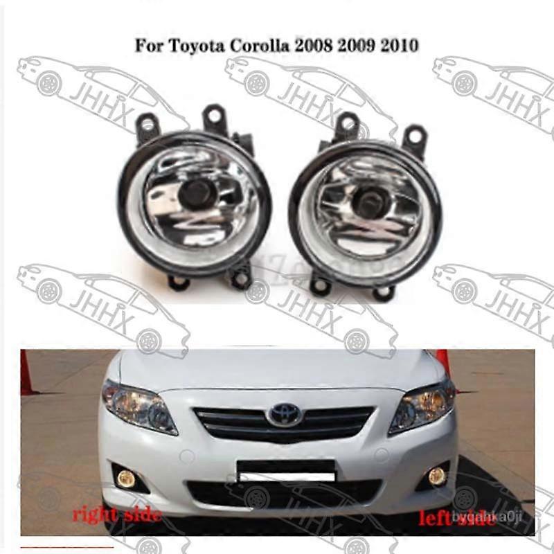 Compatible Corolla Corolla 2008 2009 2010 Fog Light Front Bumper Light Front Anti-Fog Light Fog Light Assembly