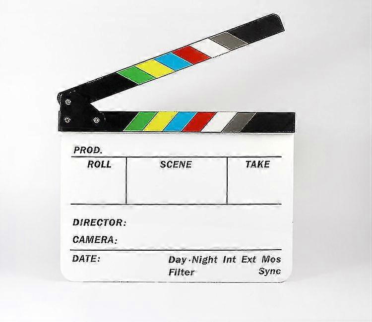 Video/photographic Props, Acrylic Board, Director's Clapper
