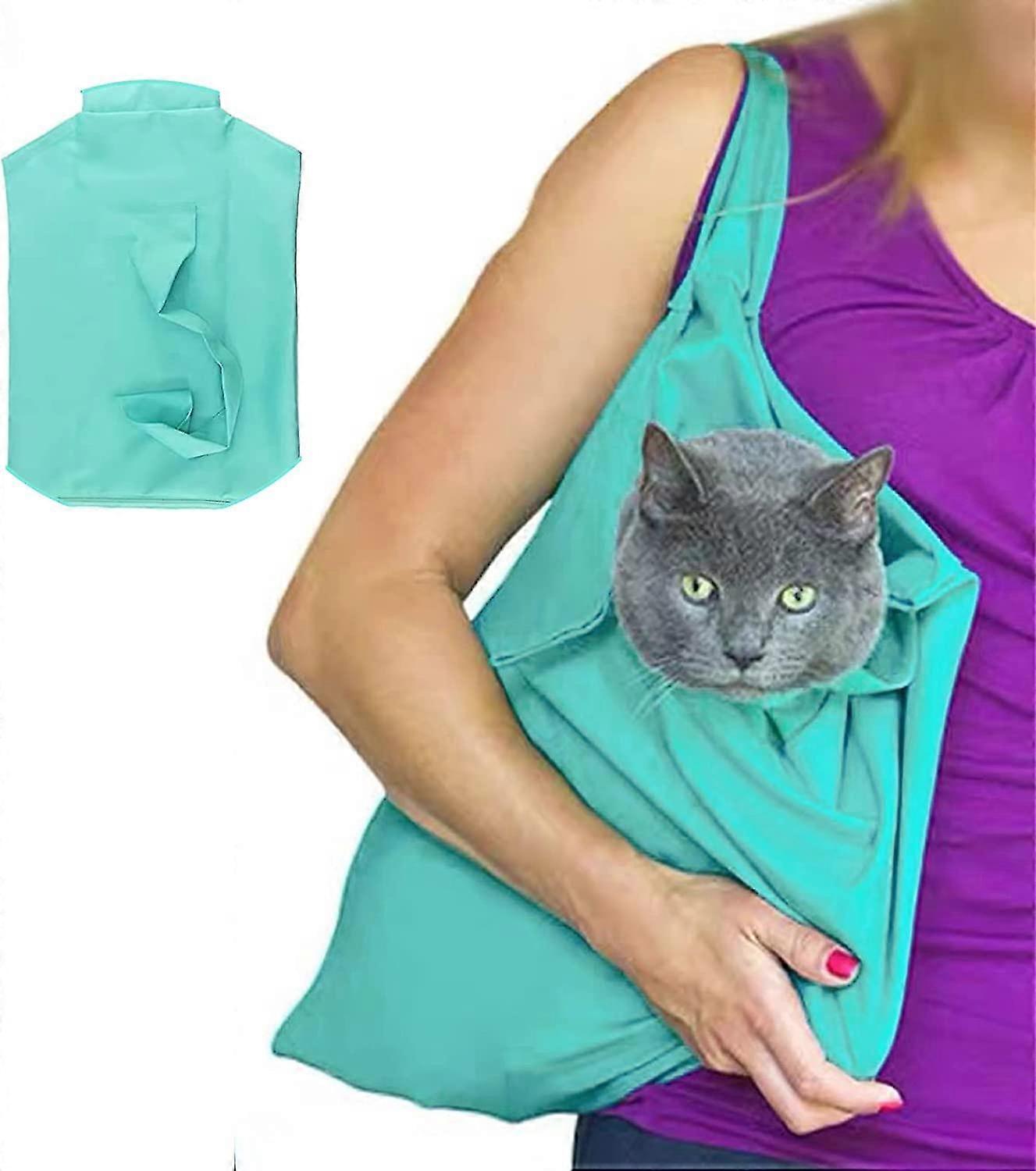 Τσάντα γάτας Pet Carrier Pet Cat καλλωπισμός σάκος Pet Cat Τσάντα ταξιδιού ρυθμιζόμενη πολυλειτουργική αναπνεύσιμη τσάντα συγκράτησης για την περιποίηση νυχιών κοπής αυτοκινήτων Tr