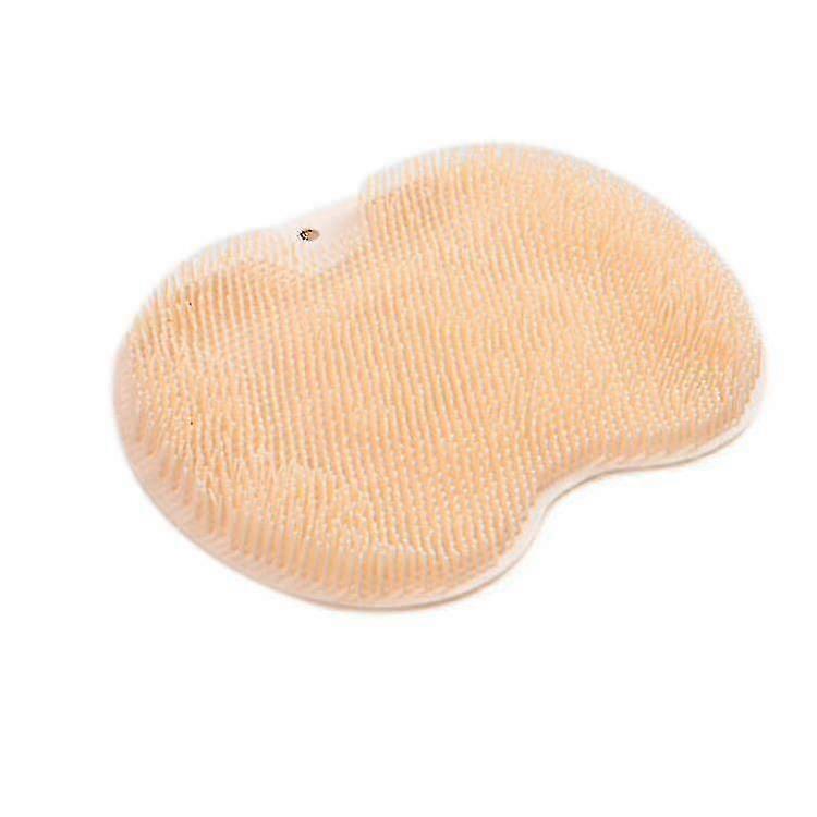 Shower Foot Scrubber Mat With Non Slip Suction Cups Cleans, Smooths