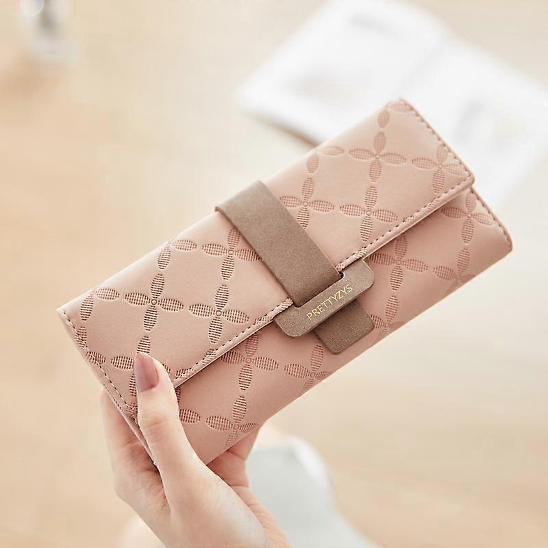 Women's Large Wallet - Women's Wallet with Coin Zipper Pocket - 9 Card Holders and ID Holder - Wallet Organizer for Women - Soft and 100% Vegan Leathe