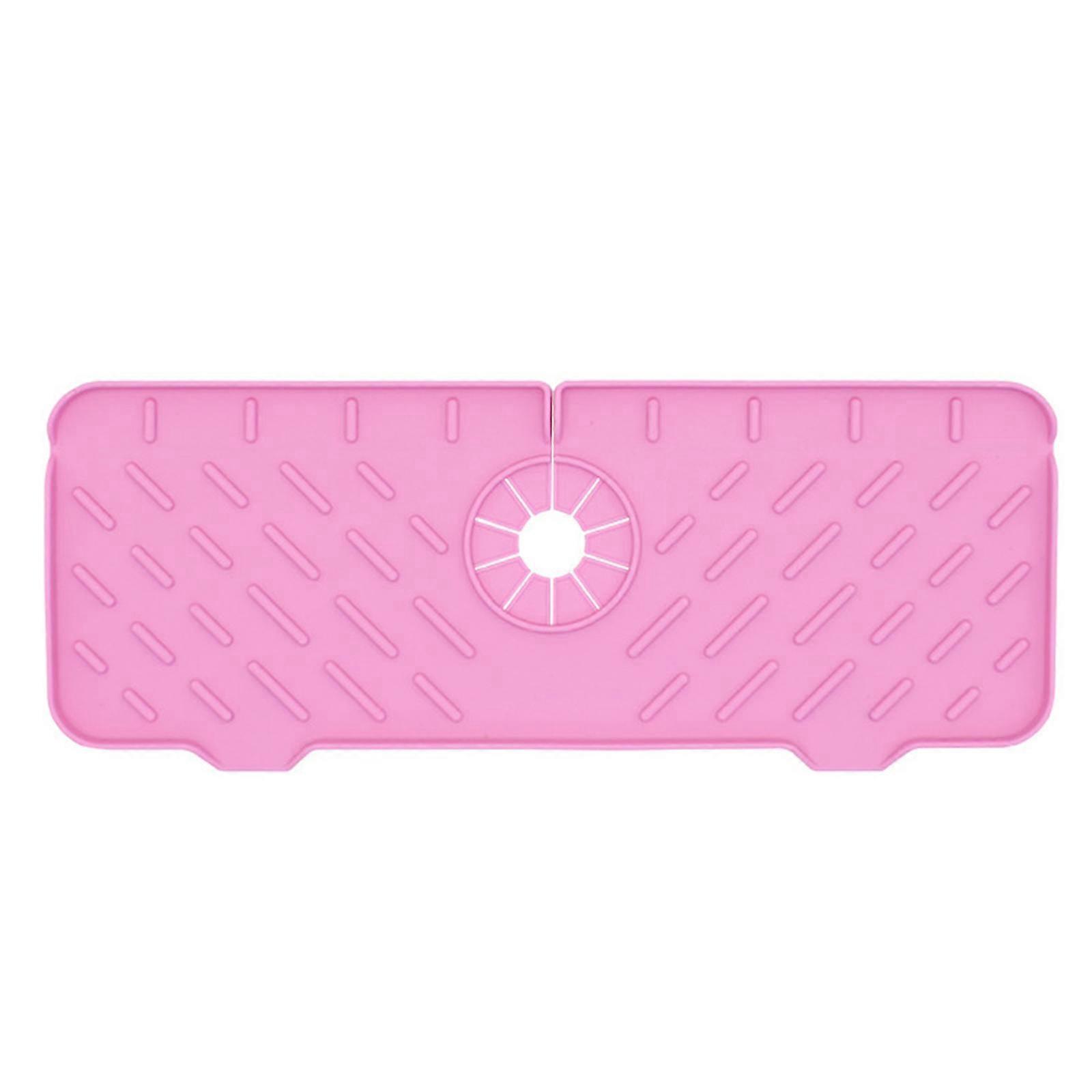 Silicone Sink Faucet Mat for Kitchen Sink Splash Guard Draining Pad Home Tool
