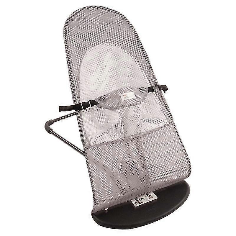 Adjustable Gray Double Mesh Pet Rocking Bed Chair for Cats and Dogs