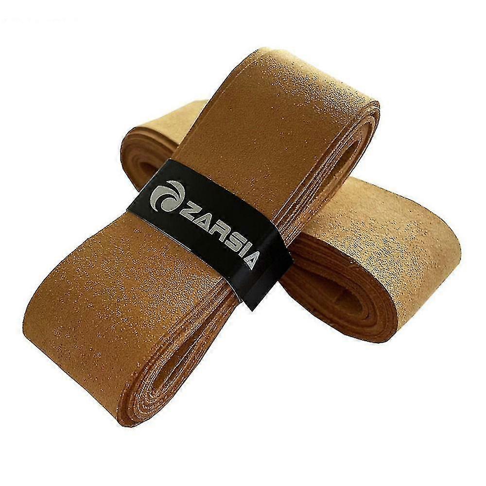 امتصاص العرق الصدمات واقية من المضرب مقبض قبضة تقليد جلد البقر مضرب التنس الداخلية overقبضة كرة الريشة الاسكواش