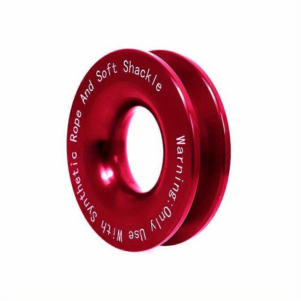 Winch Snatch Recovery Ring Compatible With Soft Shackle ATV UTV SUV Truck Off-Road Vehicle Towing Recovery Snatch Block (41000lbs)