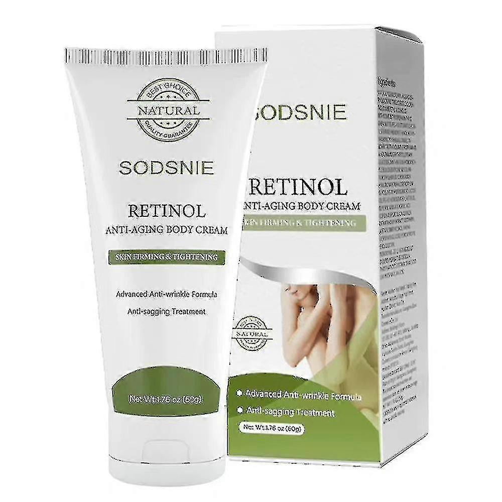Sodsnie Retinol Crema Corpo Anti-aging 50g Wrinkles Remover Anti-sagging Skin Repair Crema Rassodante Idratante Cura del Corpo
