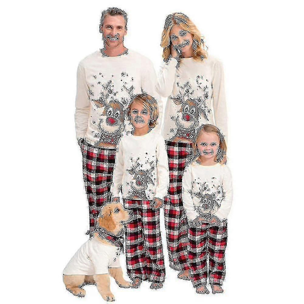 Ensemble pyjama de Noël pour hommes Dames et Enfants