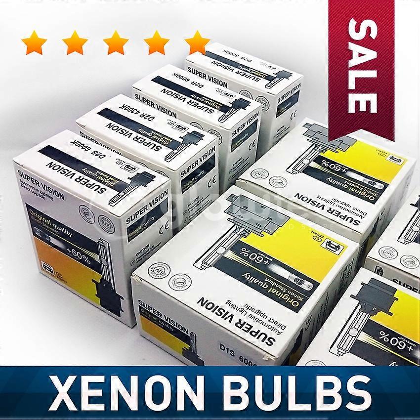 2pcs HID Car Xenon light BULB head D1S D2S D3S D4S all colors head 6000K 4300K GLOWTEC