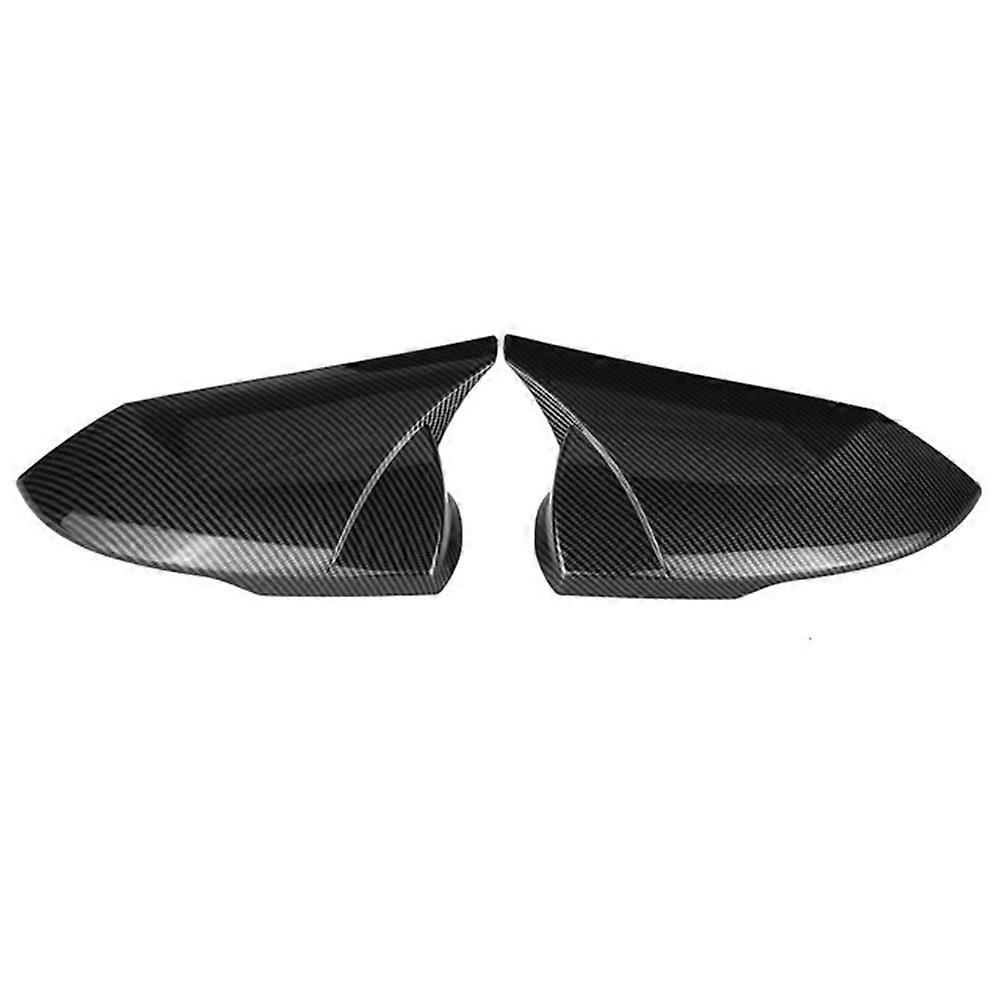 M Style Car Glossy Black Rearview Mirror Cover Trim Frame Side Mirror Caps for Hyundai Elantra 2021 2022