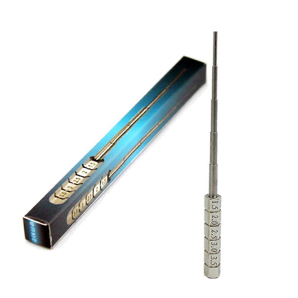 Wire Looping Mandrel Tool Set Round Ring Wire Wrapping Mandrel Iron 5 Sizes