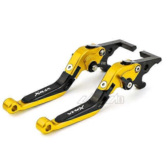 XMAX Motorcycle Lever Sets Brake Clutch Extendable Adjustable Bendable Levers for Yamaha X-MAX 125 250 300 400 2017- 2021 2022Motor Vehicle Brake Serv