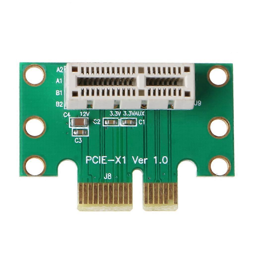 PCI-Express 1X Riser Card Adapter 1U Height Computer Server PCIe Socket Adapter
