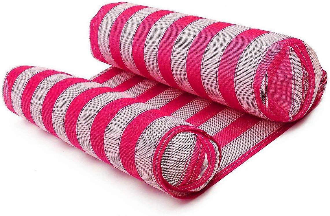 Pool Floats for Adults,  Water Hammock for Vacation, 52.4'' X 26'' Floating Hammock for Pool- Pink