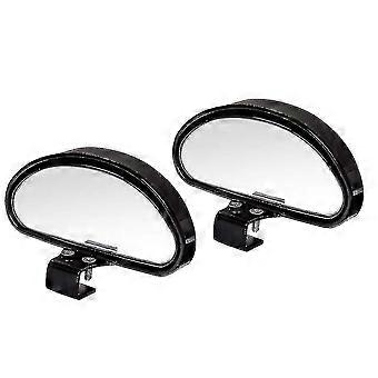 Nuovo 2pcs Blind Spot Mirrors regolabile auto ausiliario universale grandangolare specchio per auto universali nero | Fruugo Vendita Calda