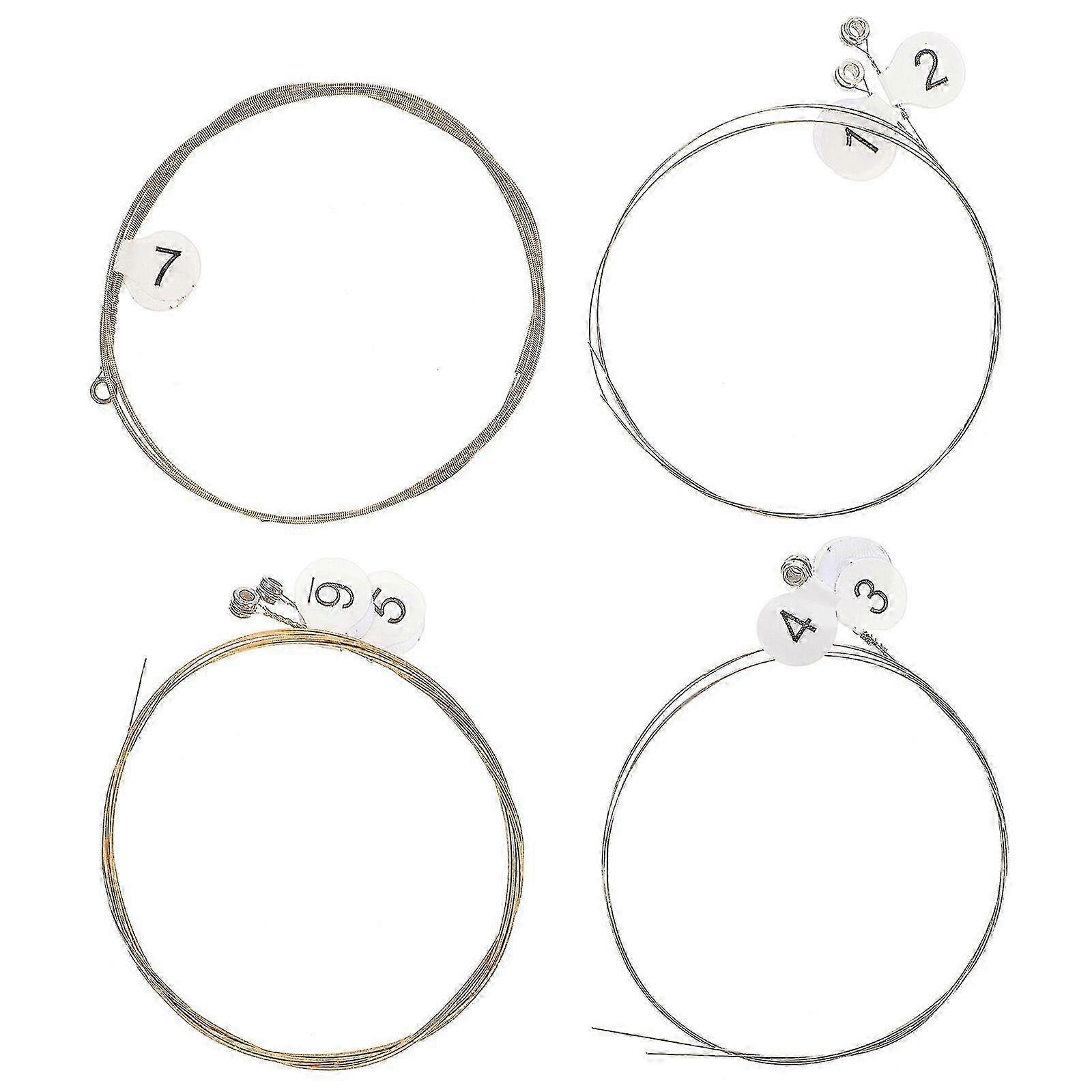 7Pcs Professional Lyre Strings Steel Music Wire Sturdy Strings Lyre Strings
