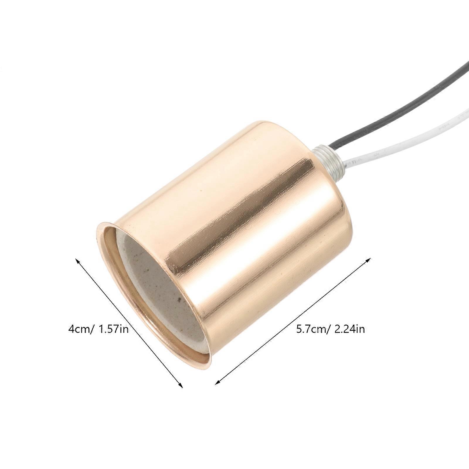 2Pcs Lamp Holder E27 Socket Hanging Light Ceiling Lighting Suspended Hanging Light Holder Fitting