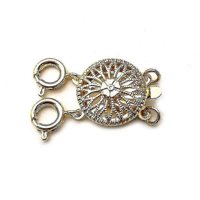 Practical Locking Magnetic Necklace Connector Stackable Necklace Clasp Closure