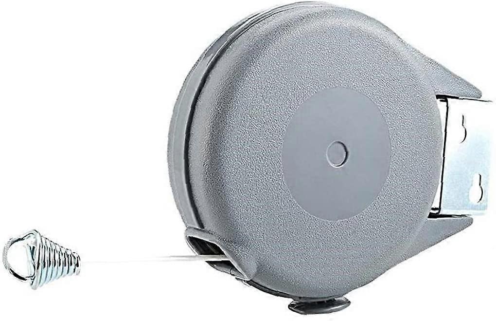 Wall-Mounted Retractable Clothesline Retractable Clothesline Heavy Duty Clothesline Gray