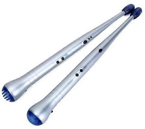 Baguettes de tambour à air électronique, dotées d’une pointe sensible au toucher qui crée un son de tambour, battez pour allumer la pointe de la baguette, adaptée au développement de ch
