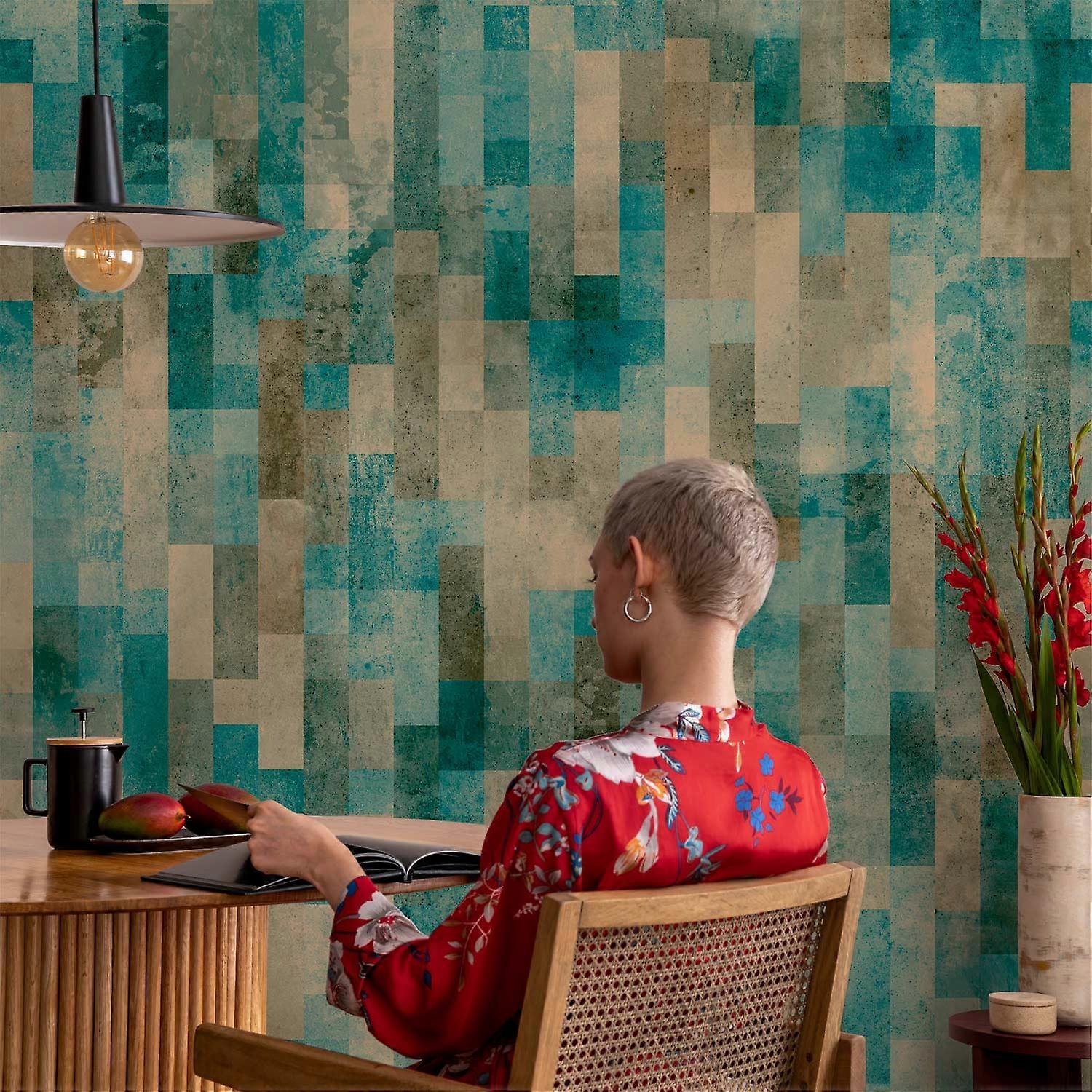 Behang - januari ochtend