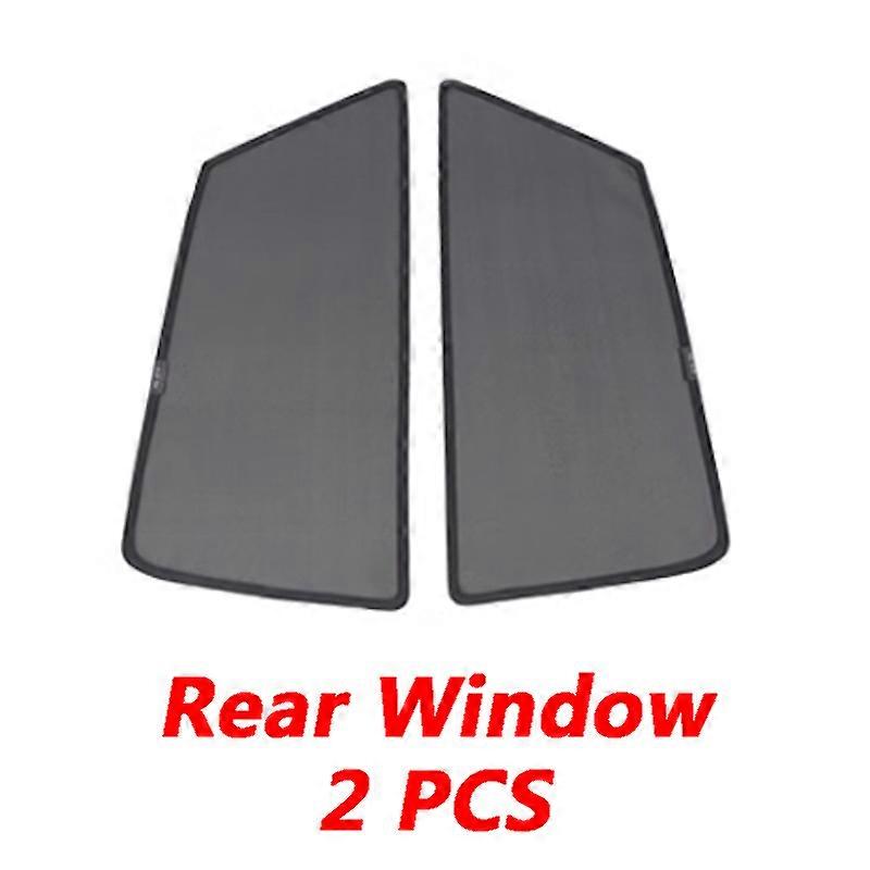 For Toyota BZ4X 2022 2023 Car Front Rear Window Sunshade Mesh Window Sun Visor Shield Sunshade Protector Magnetic