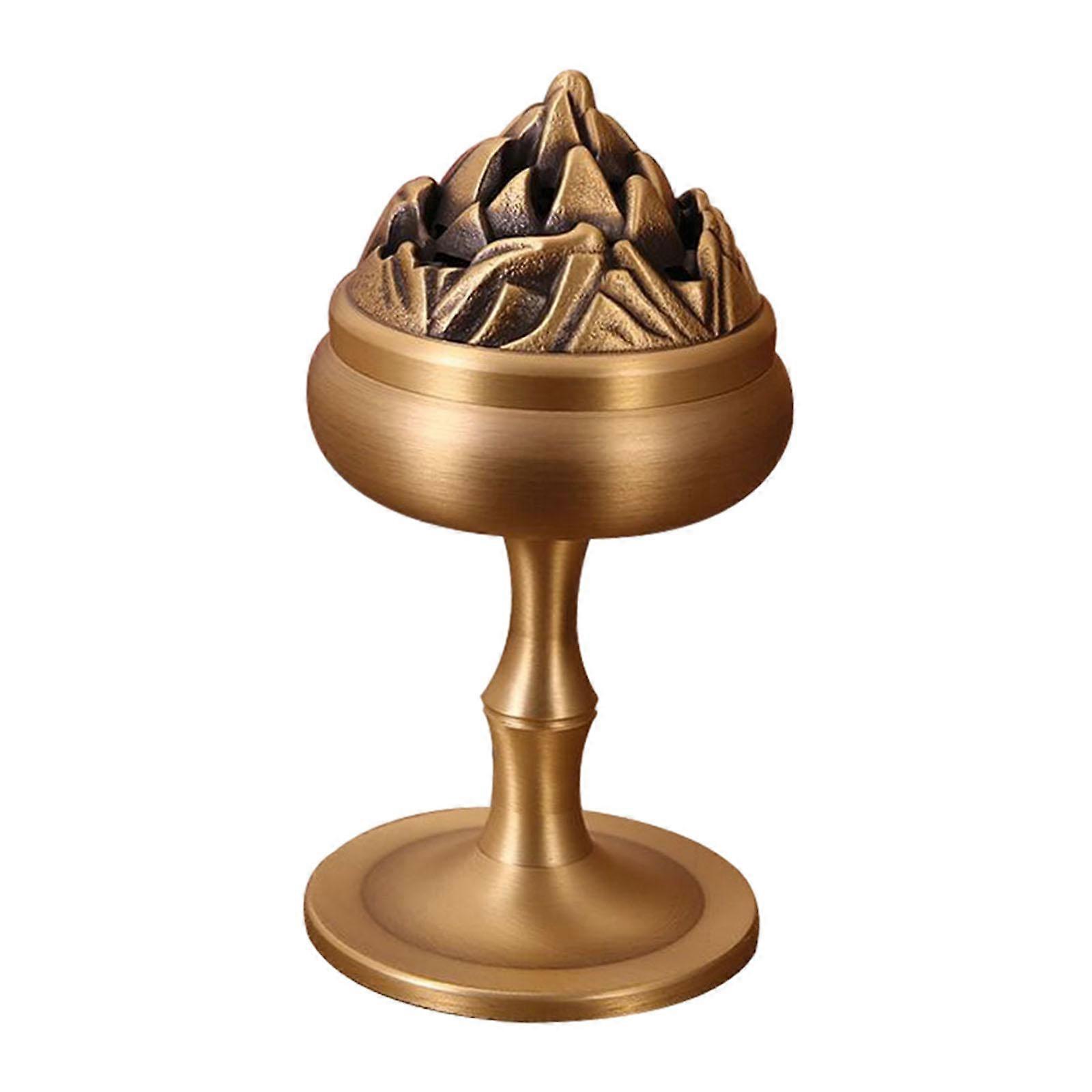 Ornament Table Centerpiece Mediation Incense Burner for Yoga Living Room SPA