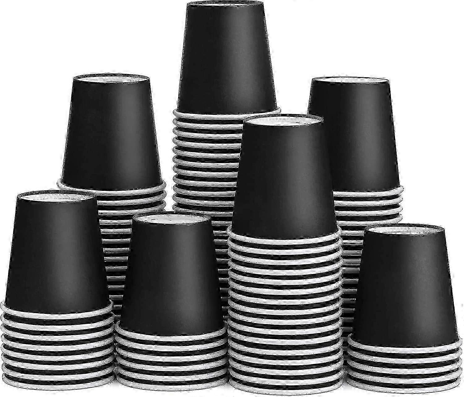 [100 عبوة] أكواب ورقية 3 أونصات ، أكواب حمام يمكن التخلص منها ، أكواب غسول فم صغيرة ، أكواب إسبريسو صغيرة ، 3 أونصات