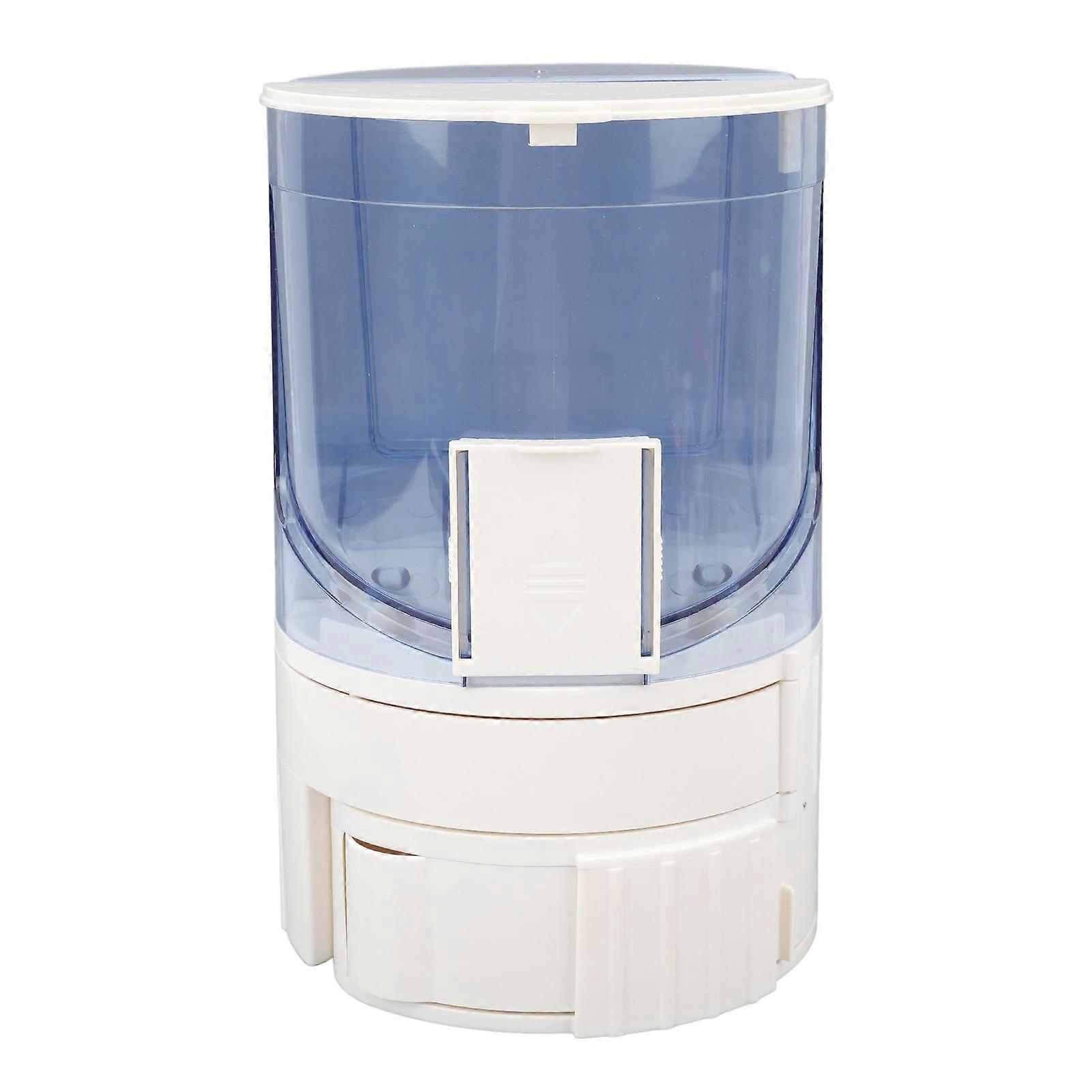 Automatic Dog and Cat Water Dispenser, Double Layer, for Small and Medium Pets, with Separate Rotating System, Light Blue