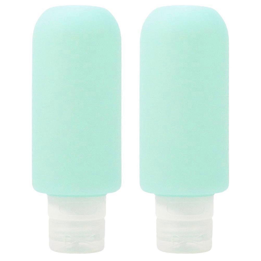 2pcs Silicone Bottles Shampoo Packing Bottles Squeeze Bottles Multi-function Bottles