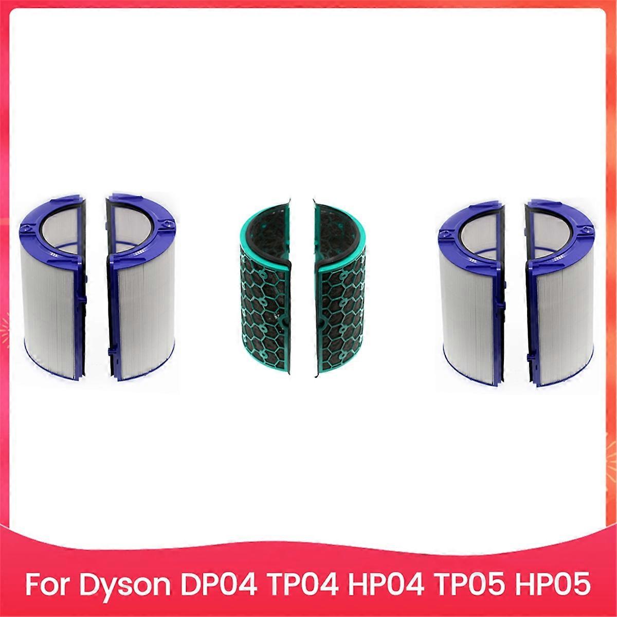 3PCS HEPA and Activated Carbon Filters for DP04 TP04 HP04 TP05 HP05 Air Purifier Accessories Replac