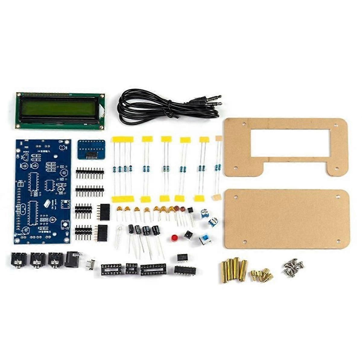 DC9V CW Decoder Morse Code Reader DIY CW Trainer Decoder Kit LCD Display Radio Circuit Board Weldin