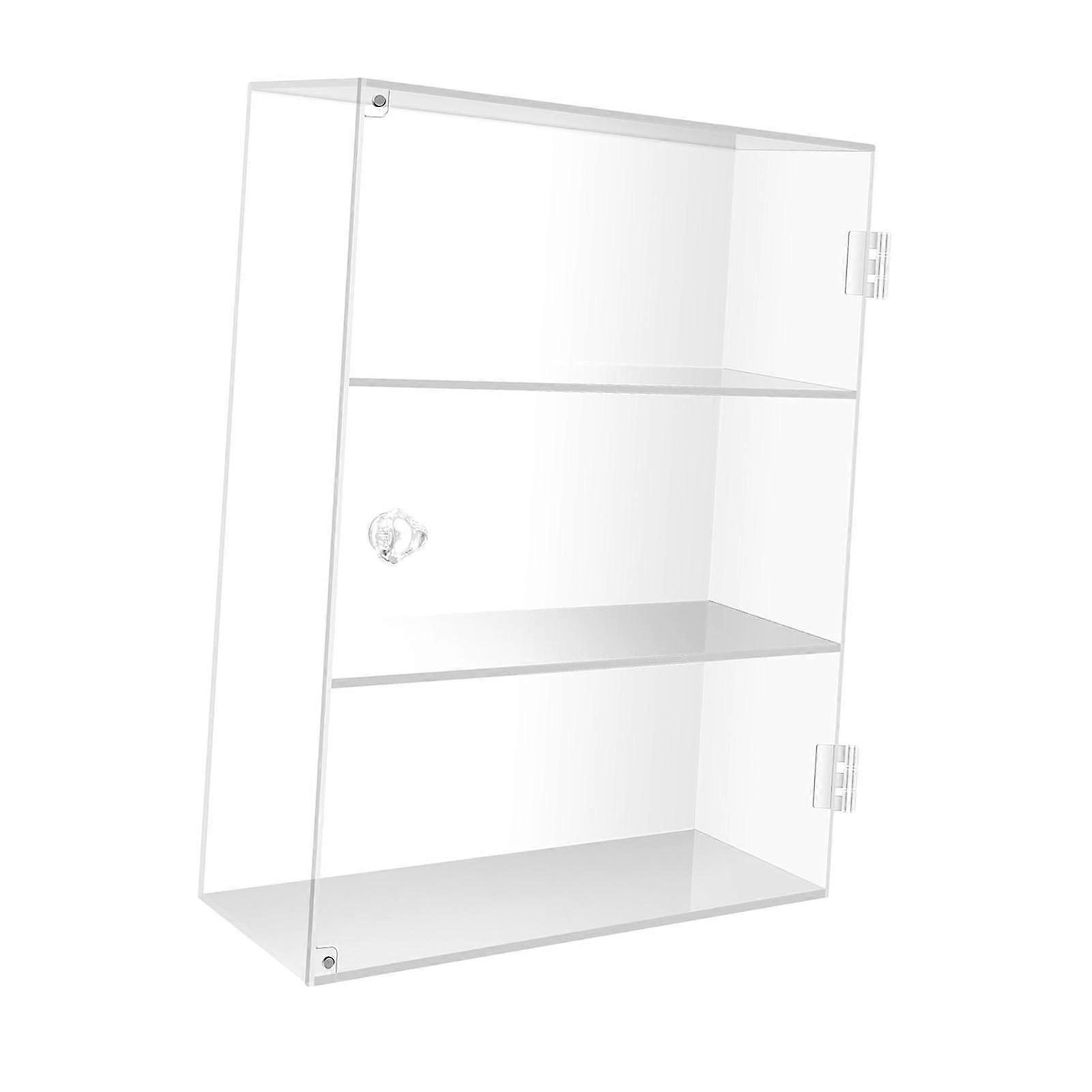 Acrylic Display Case Simple Acrylic Storage Cabinet for Desktop Figures Toys