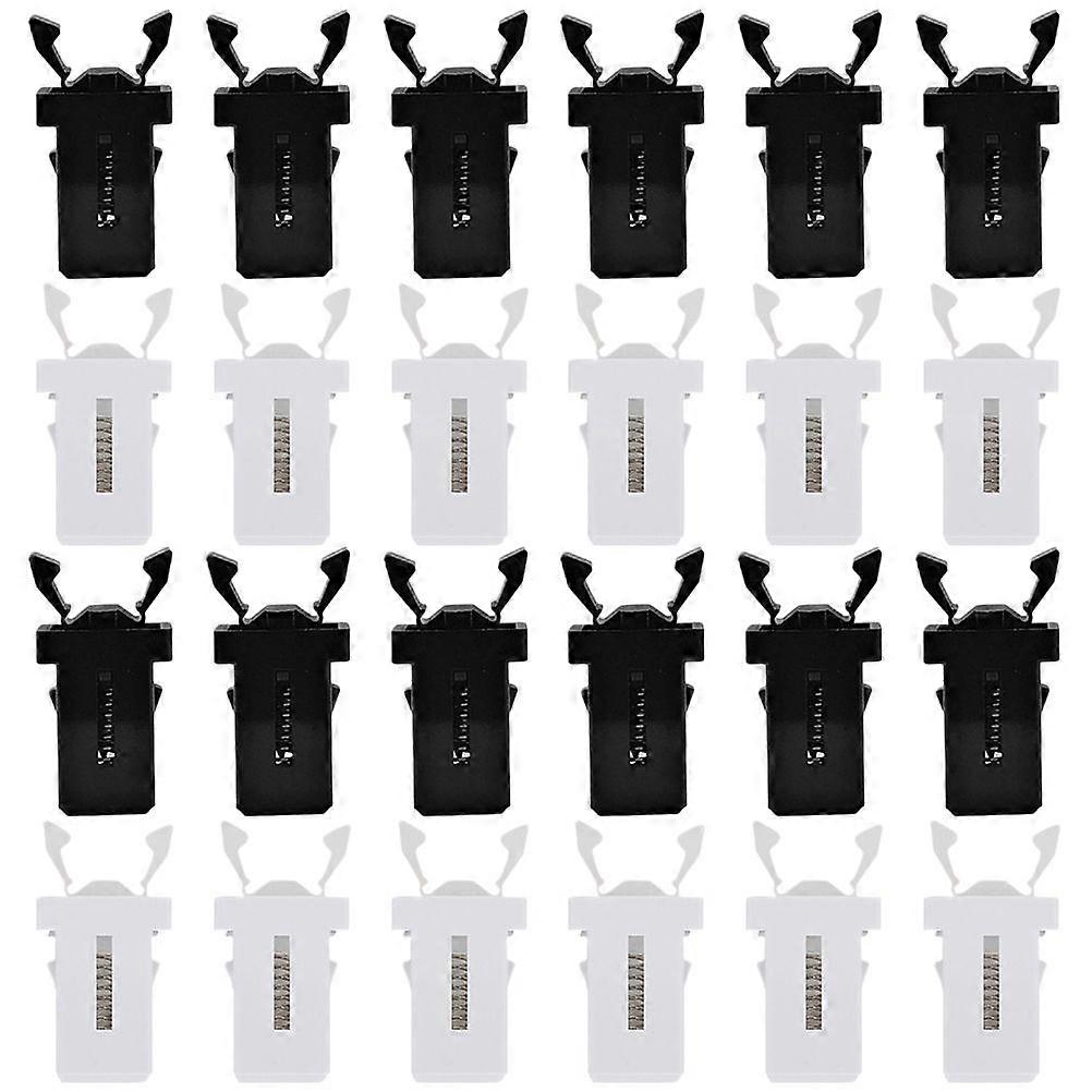 24pcs Lock Button for Trash Can Air Conditioning Set-top Box Self-locking