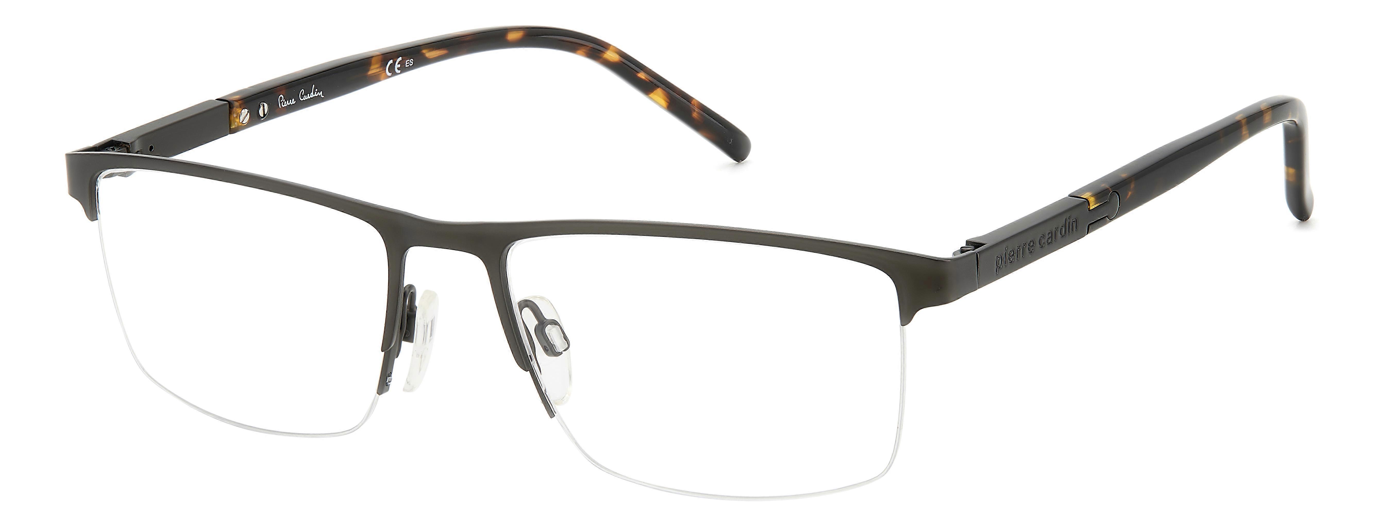 Eyewear Frames PIERRE CARDIN P.C. 6888 SVK MATTE RUTHENIUM BLACK 55/18/145 MAN