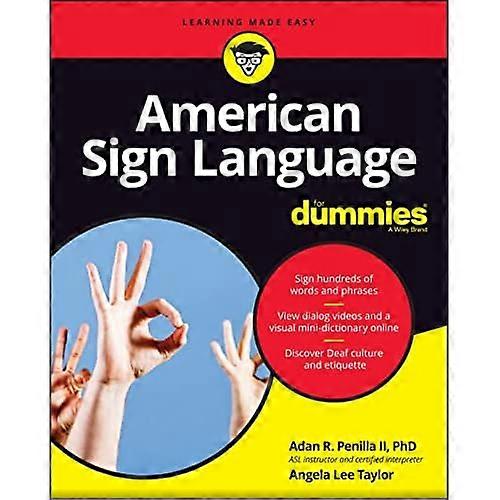 American Sign Language For Dummies (For Dummies (Language & Literature))